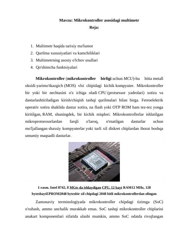 Mikrokontroller asosidagi multimetr.docx