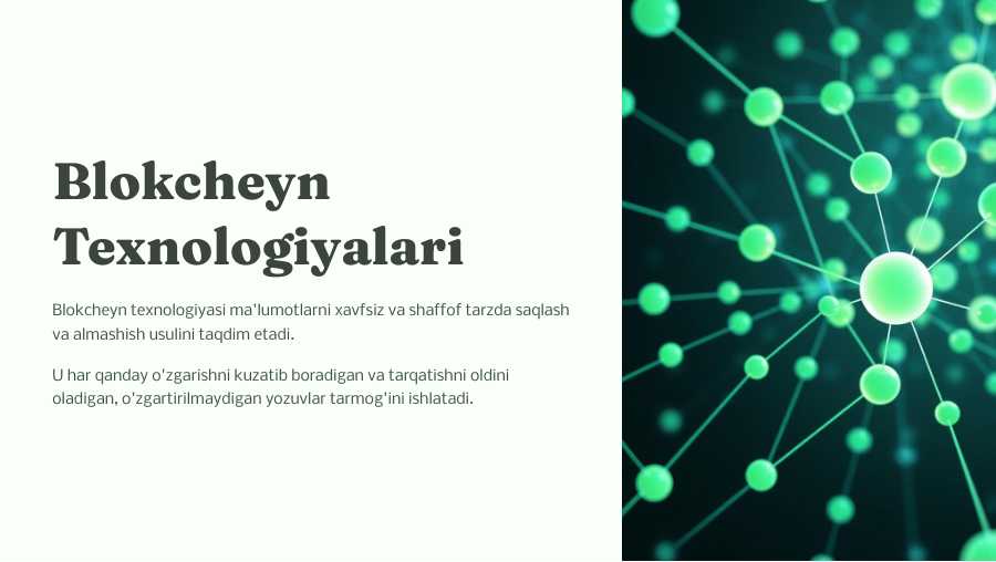Blokcheyn-Texnologiyalari