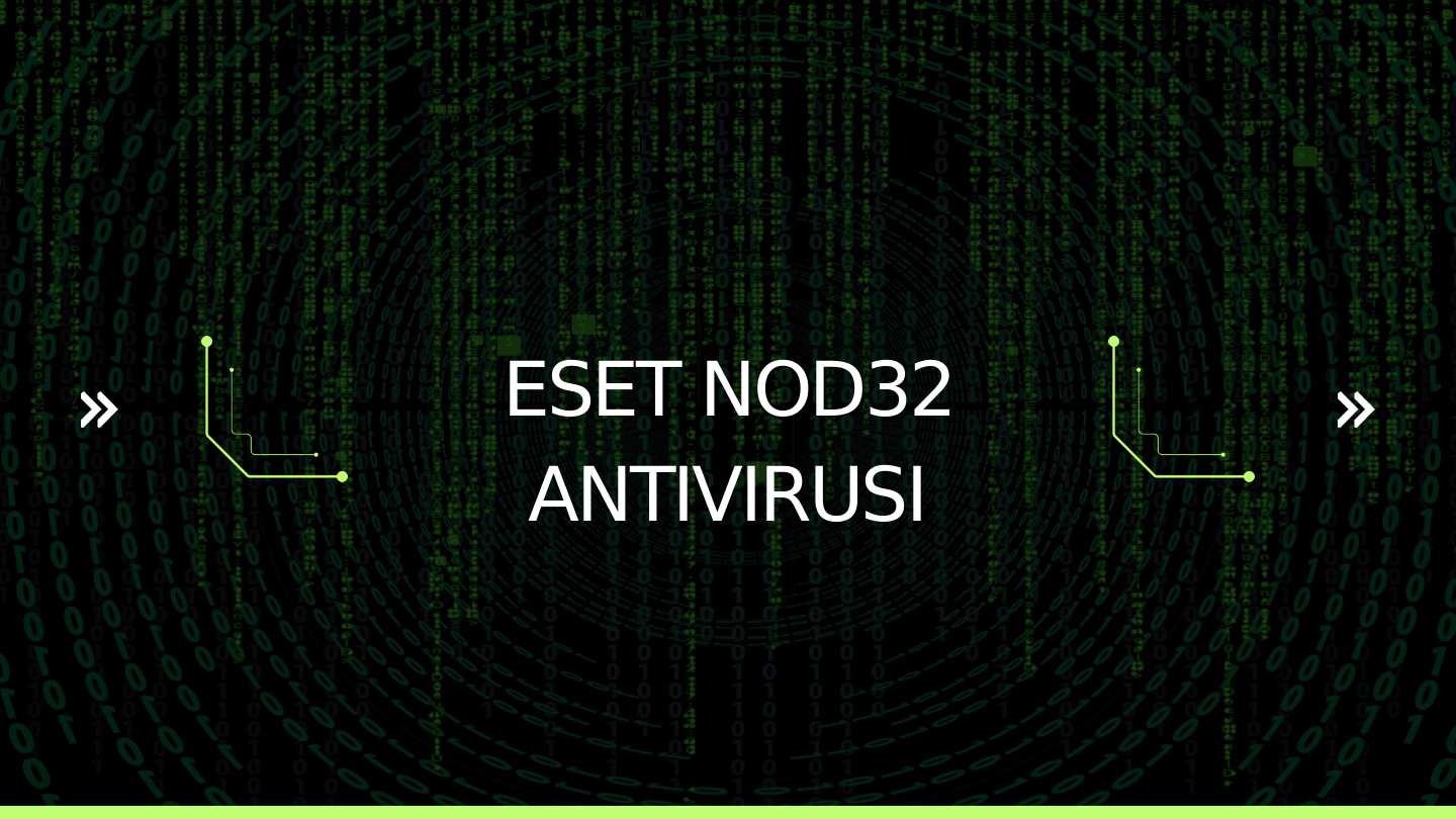 ESET NOD32 ANTIVIRUSI