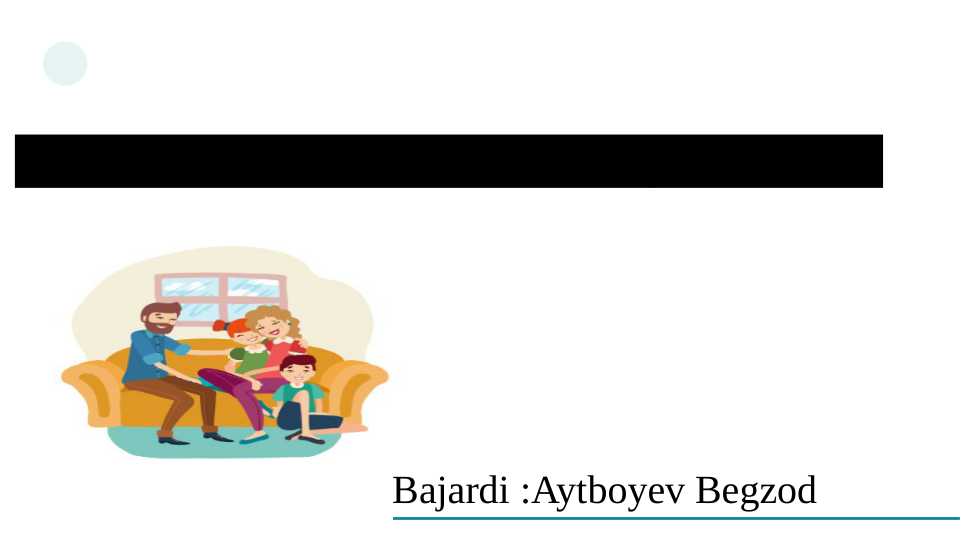Ota-onalik ustanovkalari va tarbiya shakllari. slayd 40 sahifa