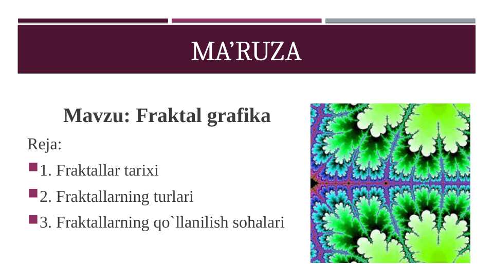 Fraktal grafika