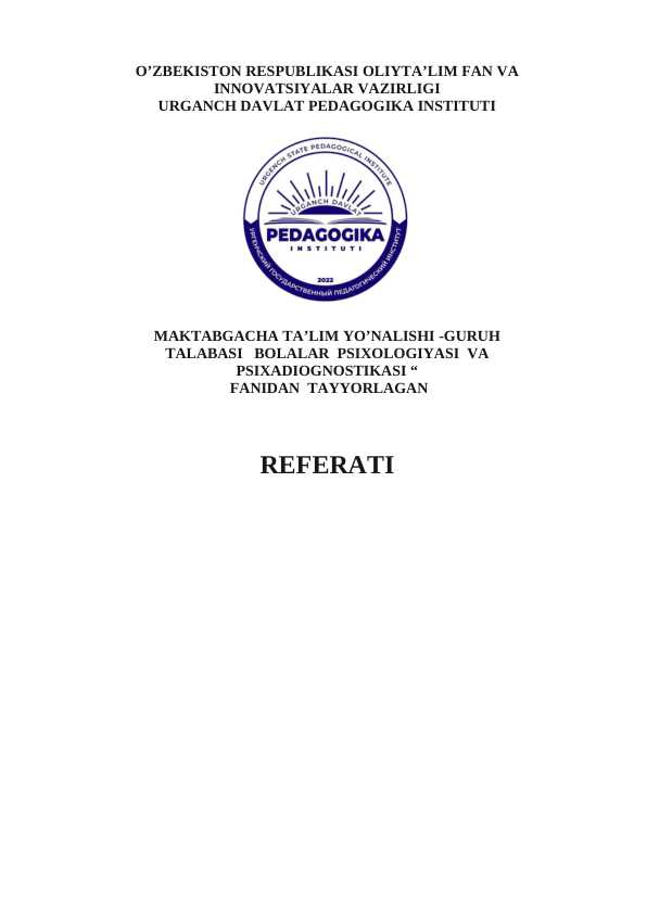 Maktab yoshidagi bolaning psixik rivojlanishida mehnatga bo'lgan ehtiyojining psixologik xususiyatlari