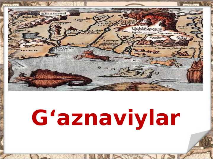 G‘aznaviylar