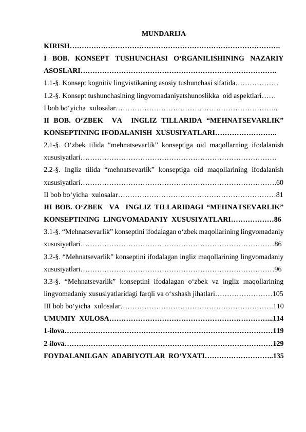 INGLIZ VA O‘ZBEK TILLARIDA “MEHNATSEVARLIK” KONSEPTINING LINGVOMADANIY TADQIQI