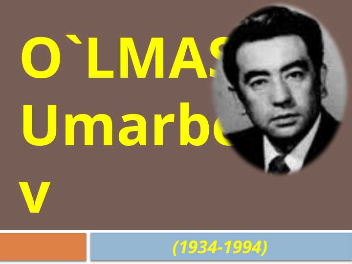 O`lmas Umarbekov. Qiyomat qarz