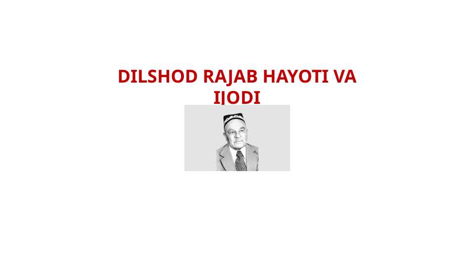 Dilshod Rajab