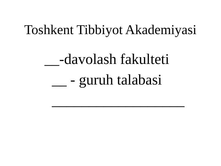 Гипотензив воситалар