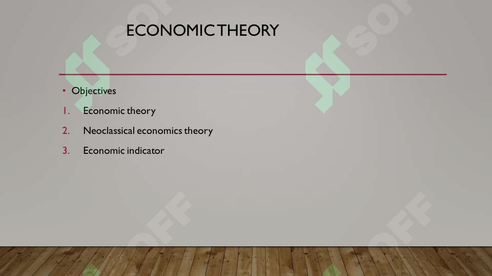 ECONOMICS THEORY
