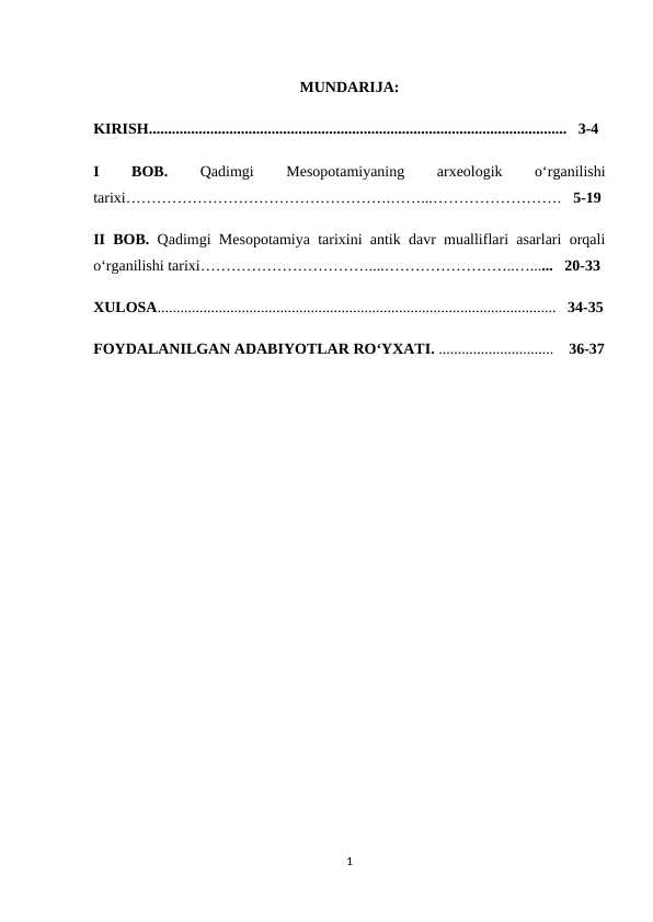 Qadimgi Mesopotamiya tarixining o‘rganilishi