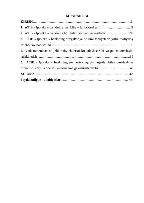 Ipoteka bank malakaviy amaliyot