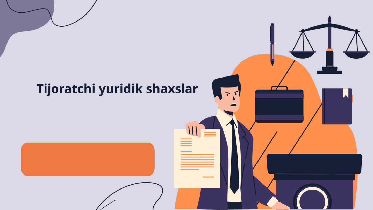 Tijoratchi yuridik shaxslar