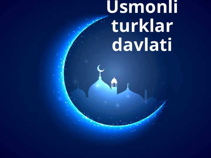 Usmonli turklar davlati