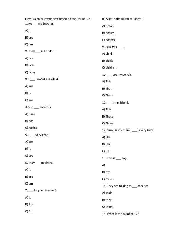Round up starter kitobidan 40 ta test
