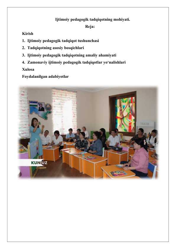 Ijtimoiy pedagogik tadqiqotning mohiyati 25