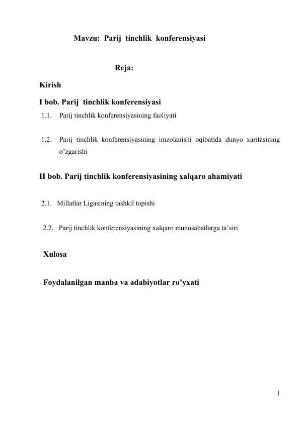 Parij  tinchlik  konferensiyasi