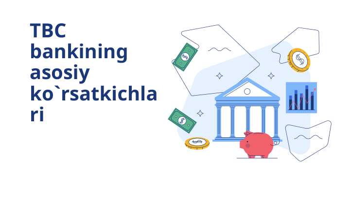 TBC bankining asosiy ko`rsatkichlari