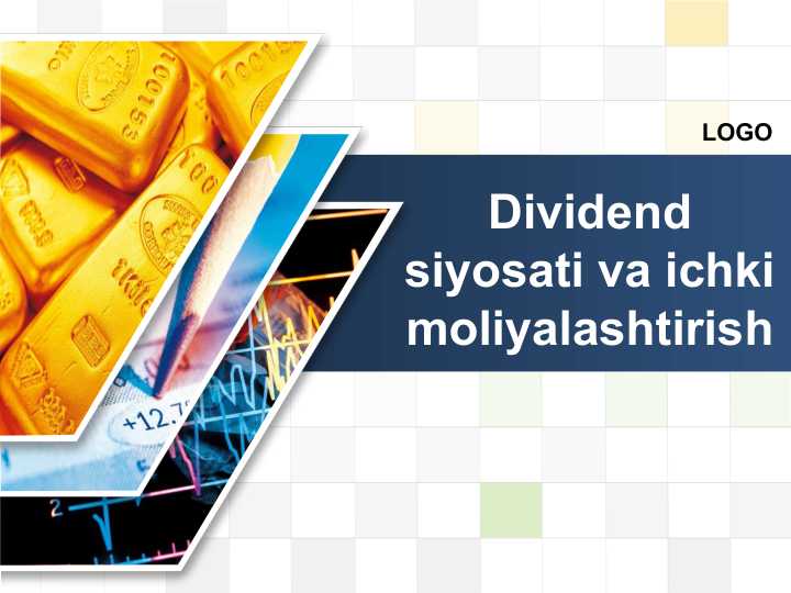 Dividend siyosati va ichki moliyalashtirish