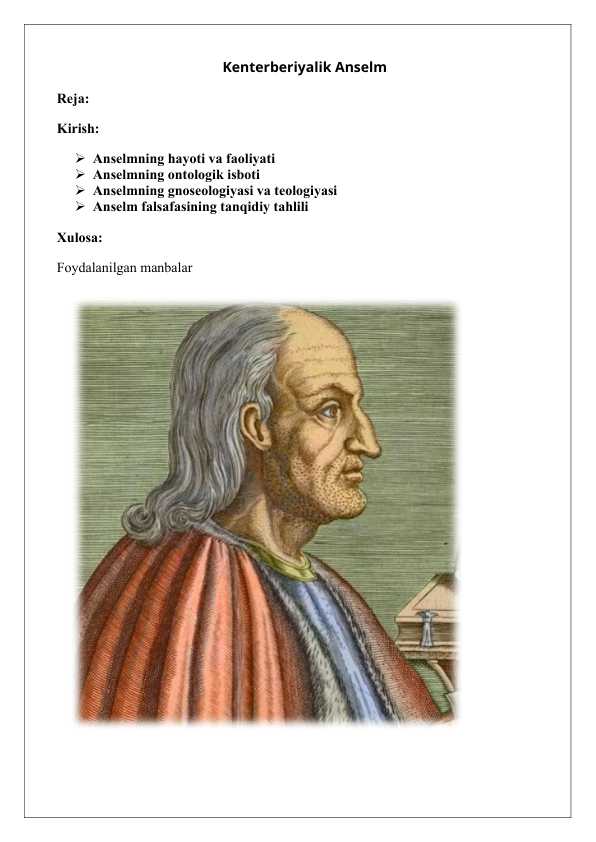 Kenterberiyalik Anselm 25