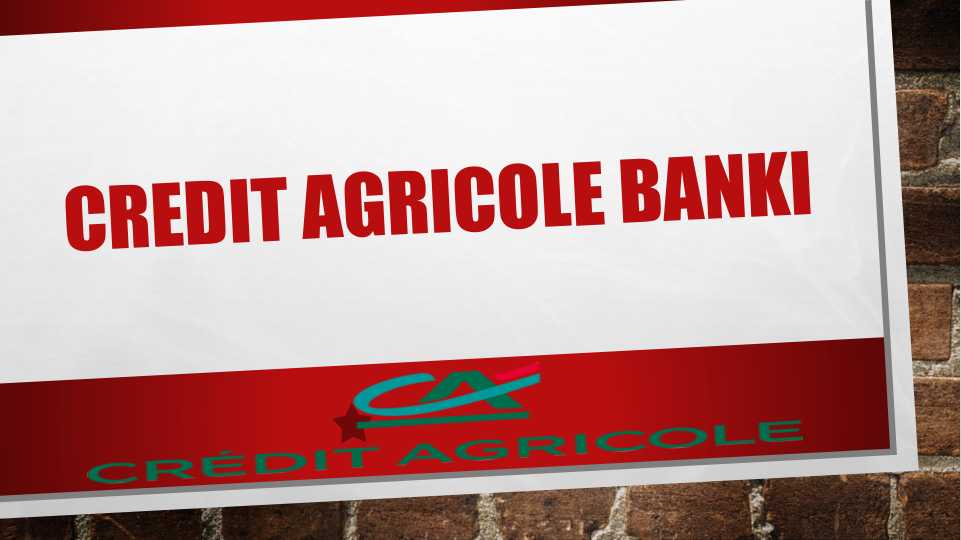 Credit Agricole Banki