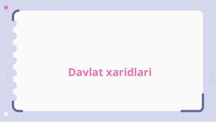 Davlat xaridlari