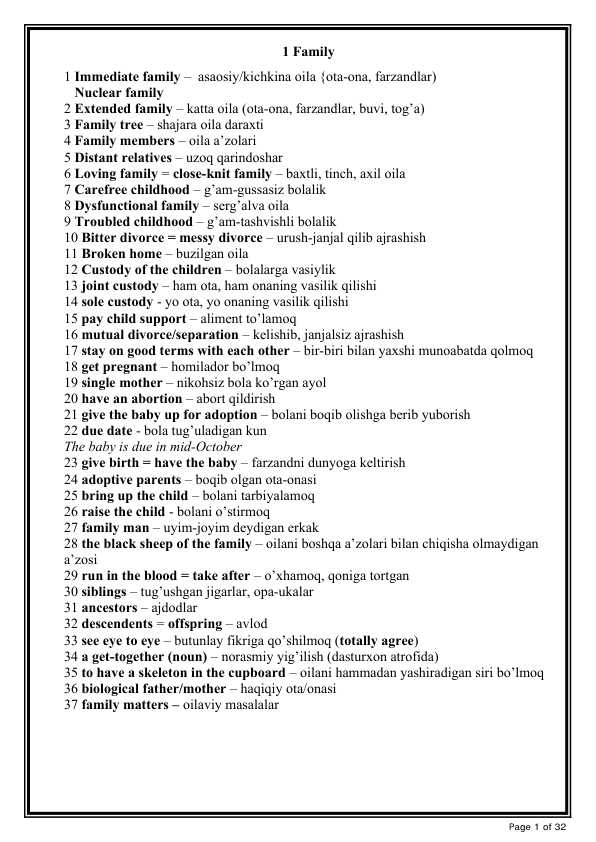 Collacations in English