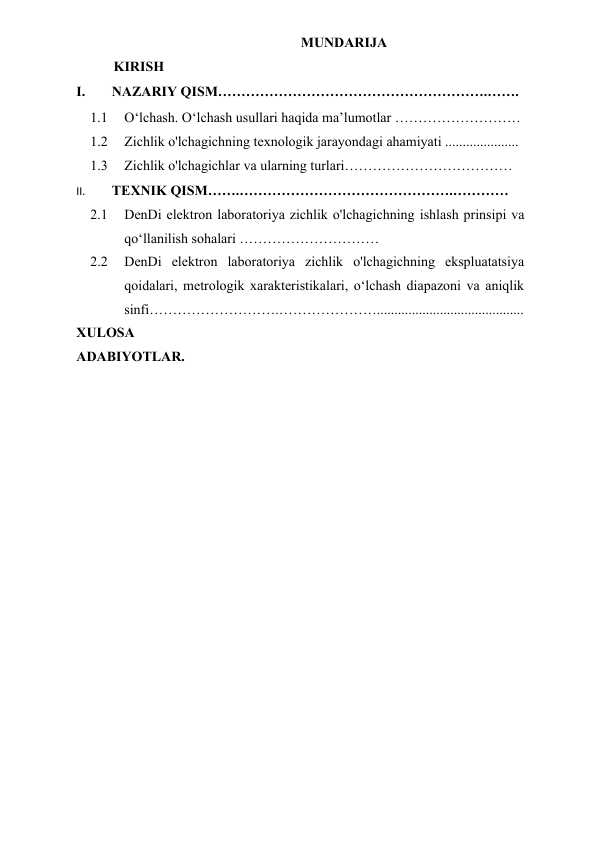 DenDi elektron laboratoriya zichlik o'lchagich