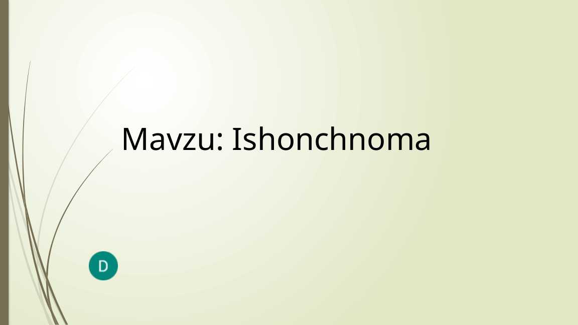 Ishonchnoma