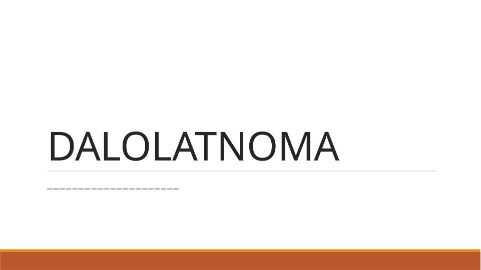 DALOLATNOMA