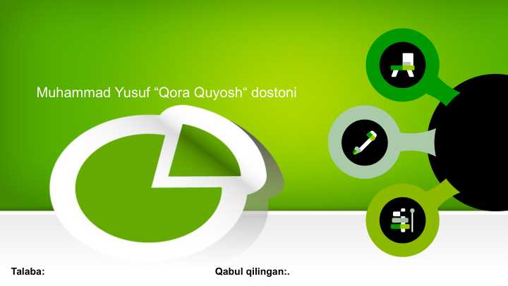 Muhammad Yusuf “Qora Quyosh“ dostoni