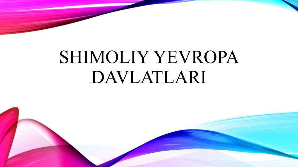 Shimoliy Yevropa davlatlari