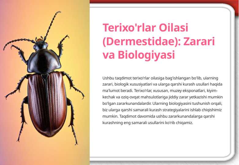 Terixo'rlar Oilasi
