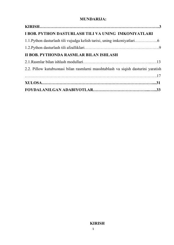 PYTHONDA RASMLARNI MASSHTABLASH VA SIQISH DASTURINI YARATISH (PILLOW).