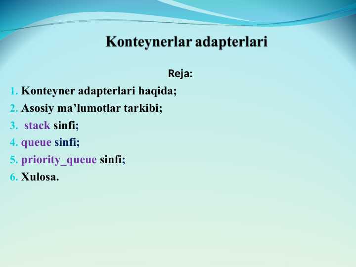 Konteynerlar adapterlari