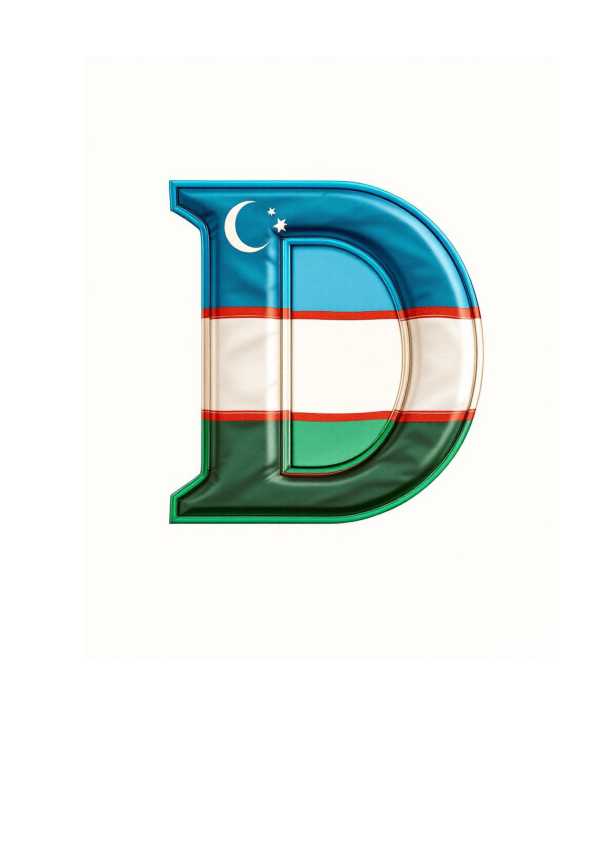 Harflar bayroq fonida