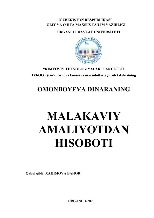 YOGURT ISHLAB CHIQARISH TEXNOLOGIYASI