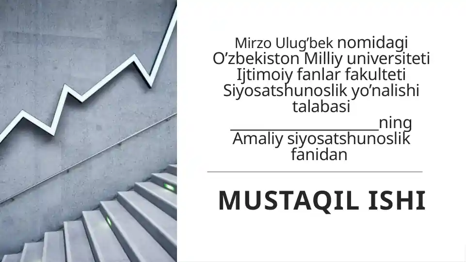 Amaliy siyosatshunoslikda modellar tipologiyasi siyosiy tizimlarni tahlil qilish, prognozlash va boshqarish jarayonlarida qo’llaniladi. Ushbu tipologiyalarni quyidagicha isbotlash mumkin;
