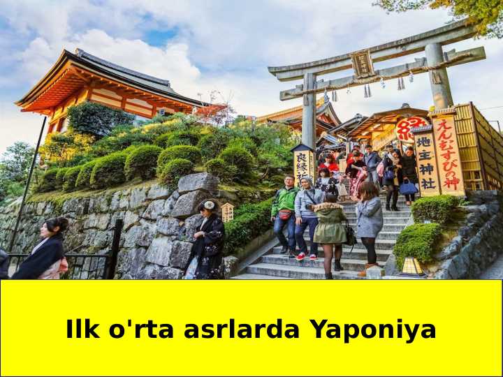 Ilk o'rta asrlarda Yaponiya