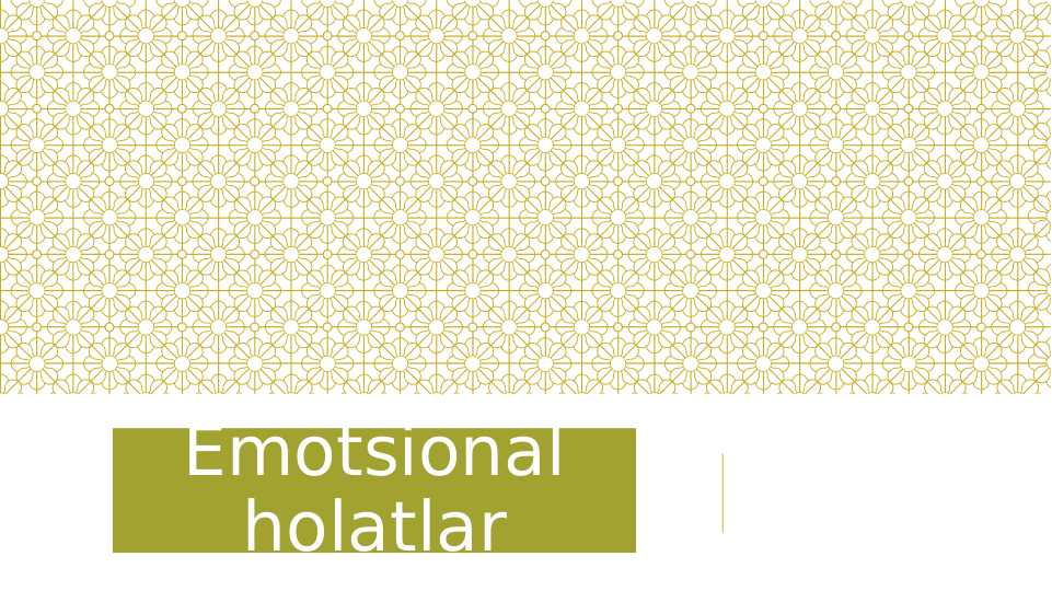 Emotsional holatlar