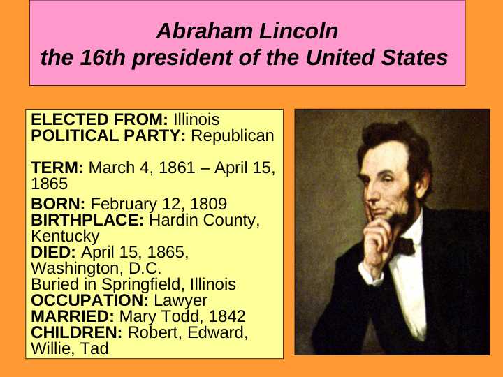 Abraham Lincoln