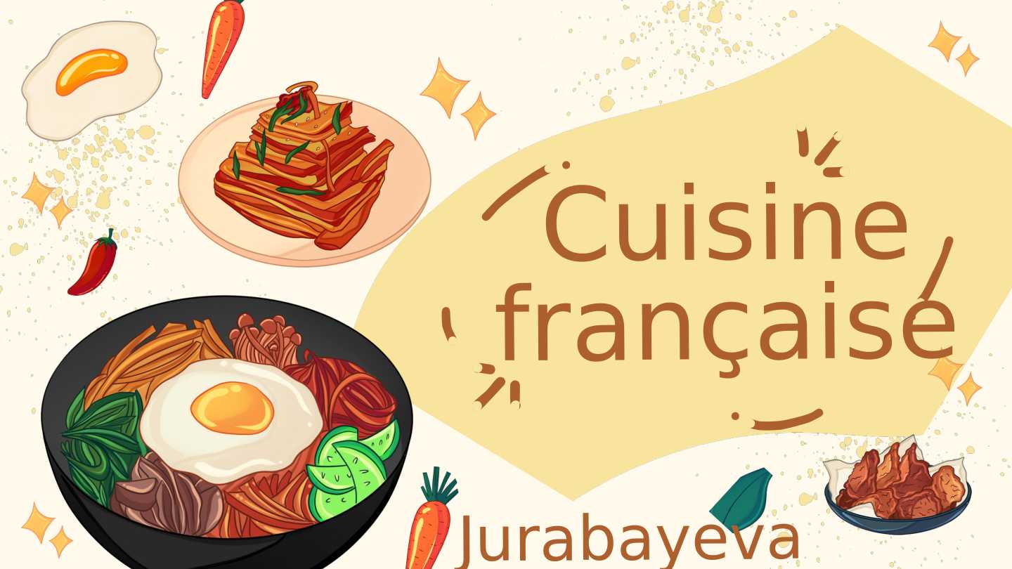 Cuisine de la France 🇫🇷