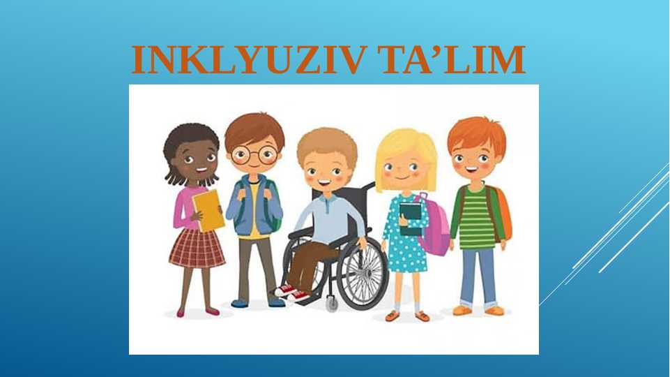 Inklyuziv taʼlim