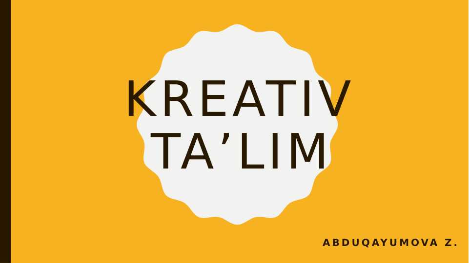Kreativlik