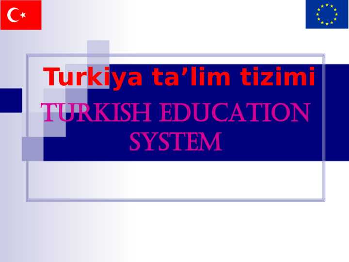 Turkiya ta’lim tizimi