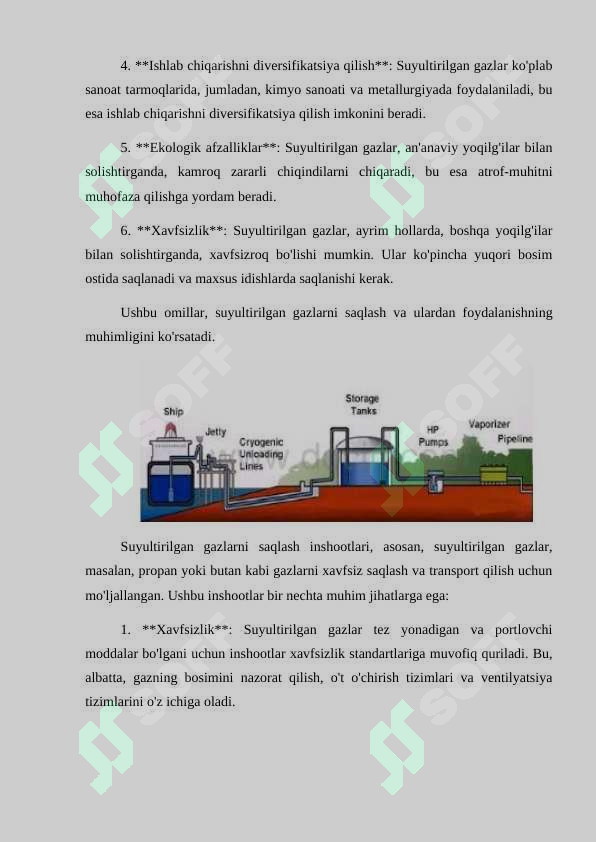 Suyultirilgan gazlarni saqlash usulari. Yer osti gaz saqlash inshootlardagi kollektorlarning tasnifi