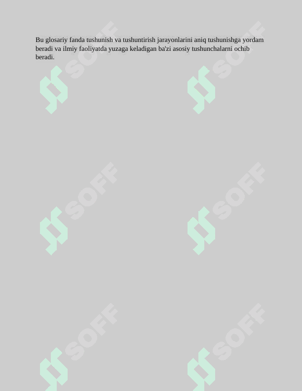 ( Fanda tushunish va tushuntirish muammosi ) mavzusida 27 ta atama va ularning izohlari _2