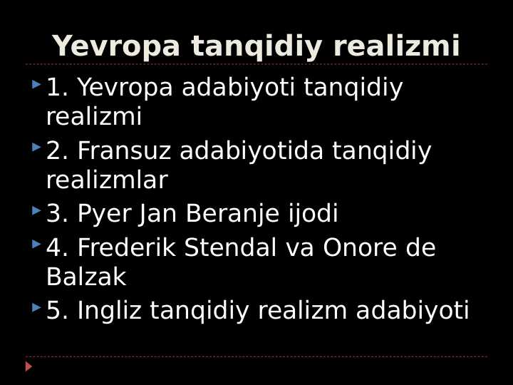 Yevropa tanqidiy realizmi