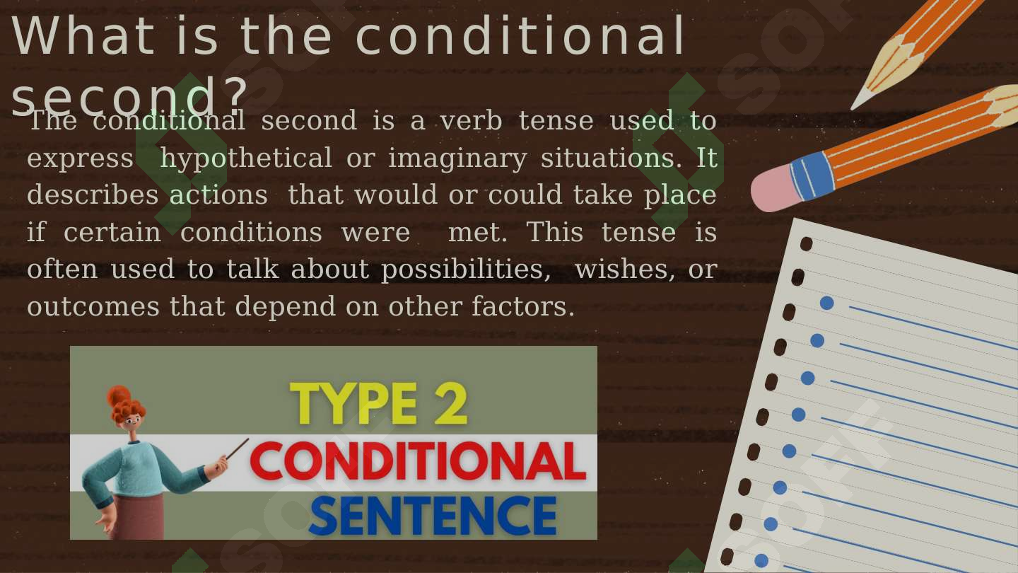 Conditional second