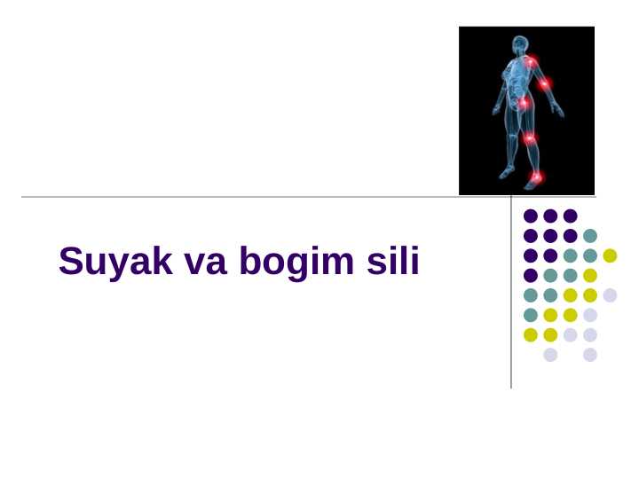 Suyak va bogim sili