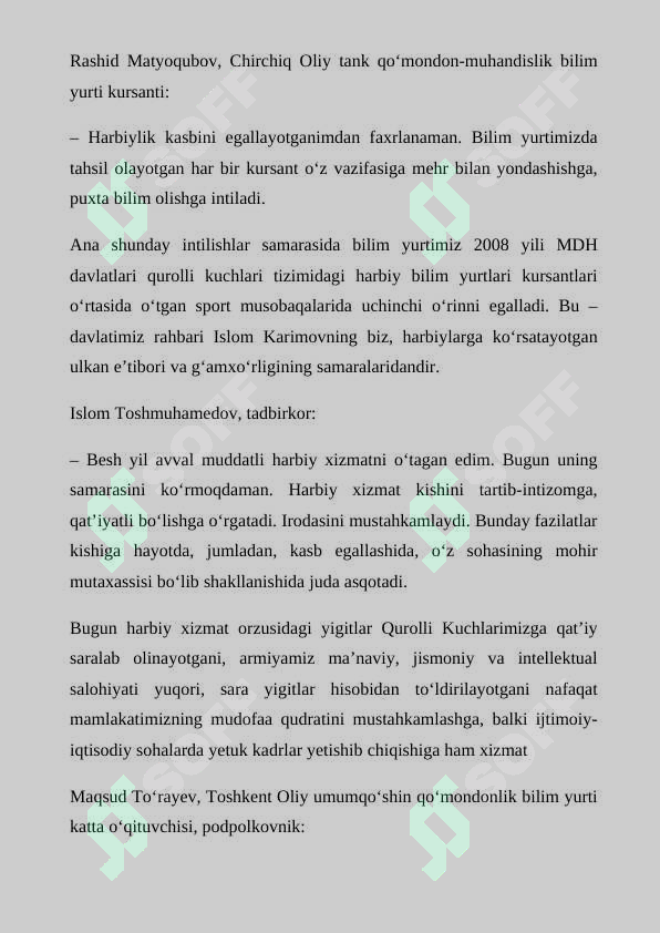 14-YANVAR  VATAN HIMOYACHILARI KUNI