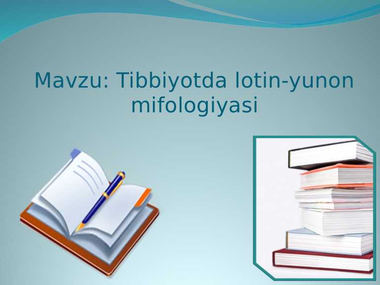 Tibbiyotda lotin-yunon mifologiyasi